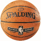  ' Spalding NBA Platinum Outdoor Size 7 NBA-PL-OUT 7
